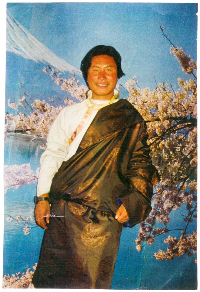 Jigme Gyatso, 1993 r., jeszcze przed aresztowaniem.