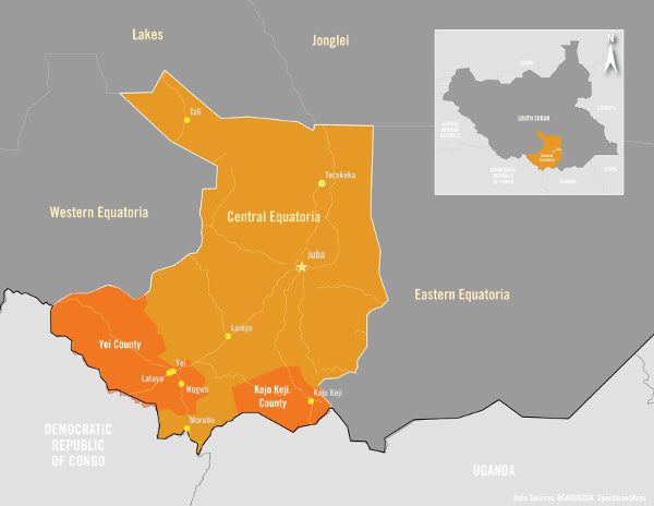 240539_Map of Central Equatoria - South Sudan 600