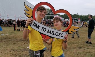 Miłosz Herka i Weronika Miłkowska na PolandRock Festival
