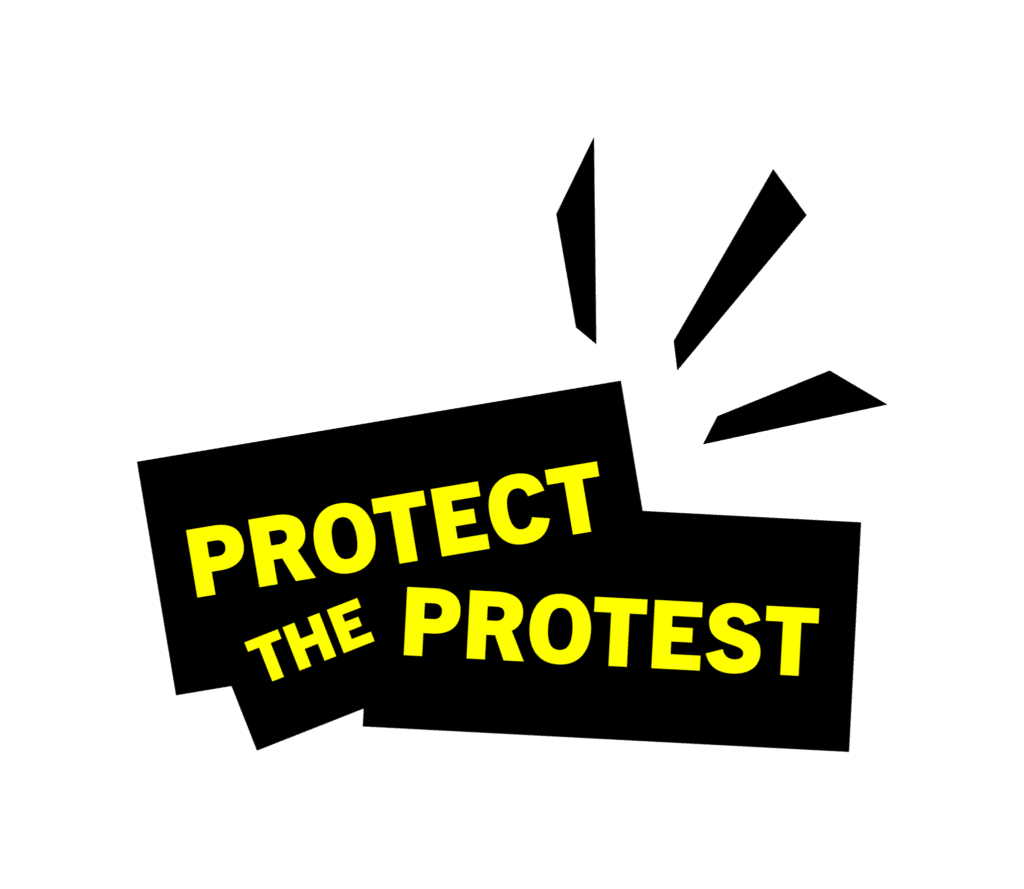 logo kampanii Protect the Protest
